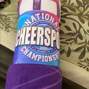 2020 Cheersport National Championship Blanket